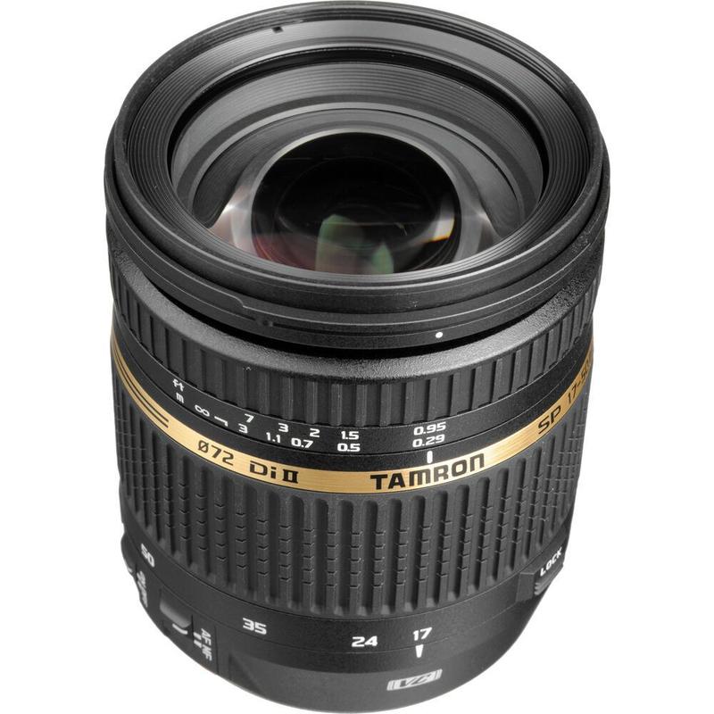 Lente Tamron SP 17-50MM F/2.8 XR Di-II VC LD (If) para Canon